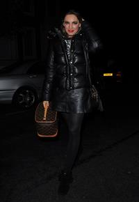Kelly Brook At her home in London - November 2, 2012