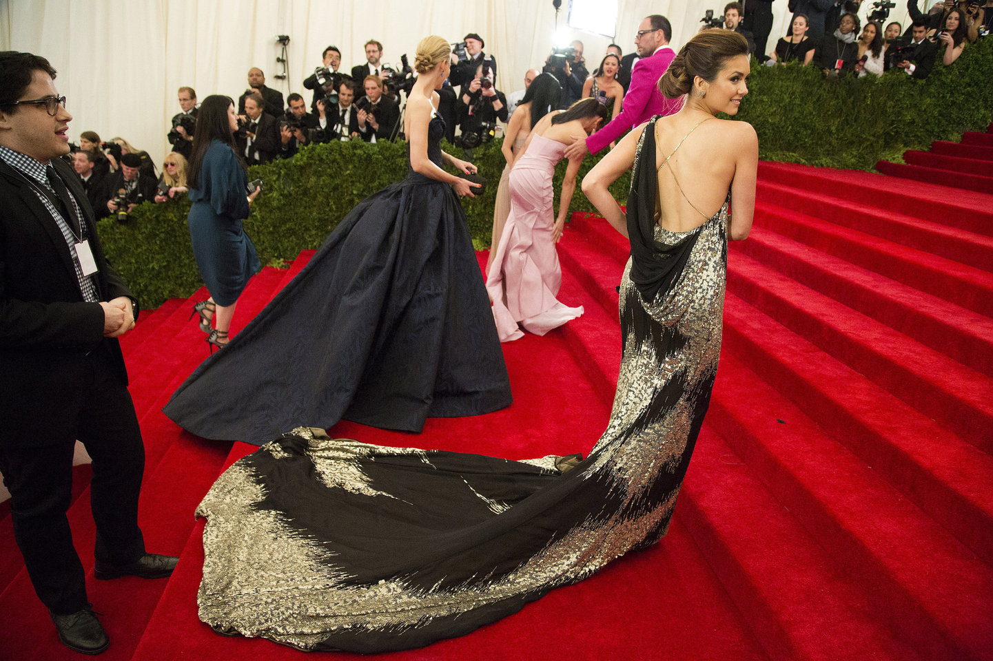 Nina Dobrev Metropolitan Museum of Arts Costume Institute Gala 07 05 12 
