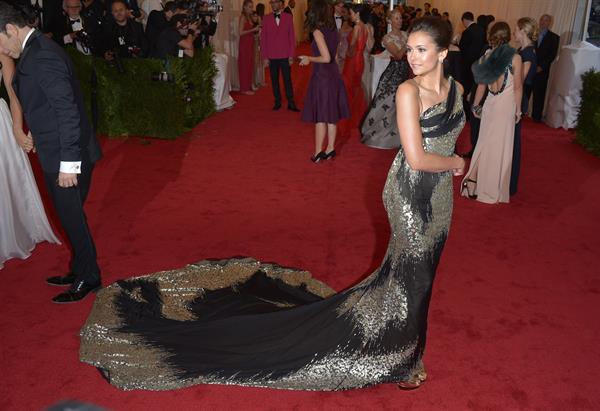 Nina Dobrev Metropolitan Museum of Arts Costume Institute Gala 07 05 12 