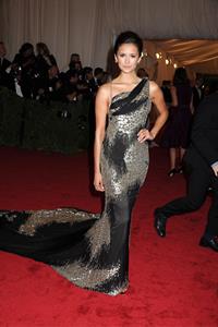 Nina Dobrev Metropolitan Museum of Arts Costume Institute Gala 07 05 12 