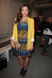 Kelly Brook - Zoe Jordan Fashion show in London - September 14, 2012