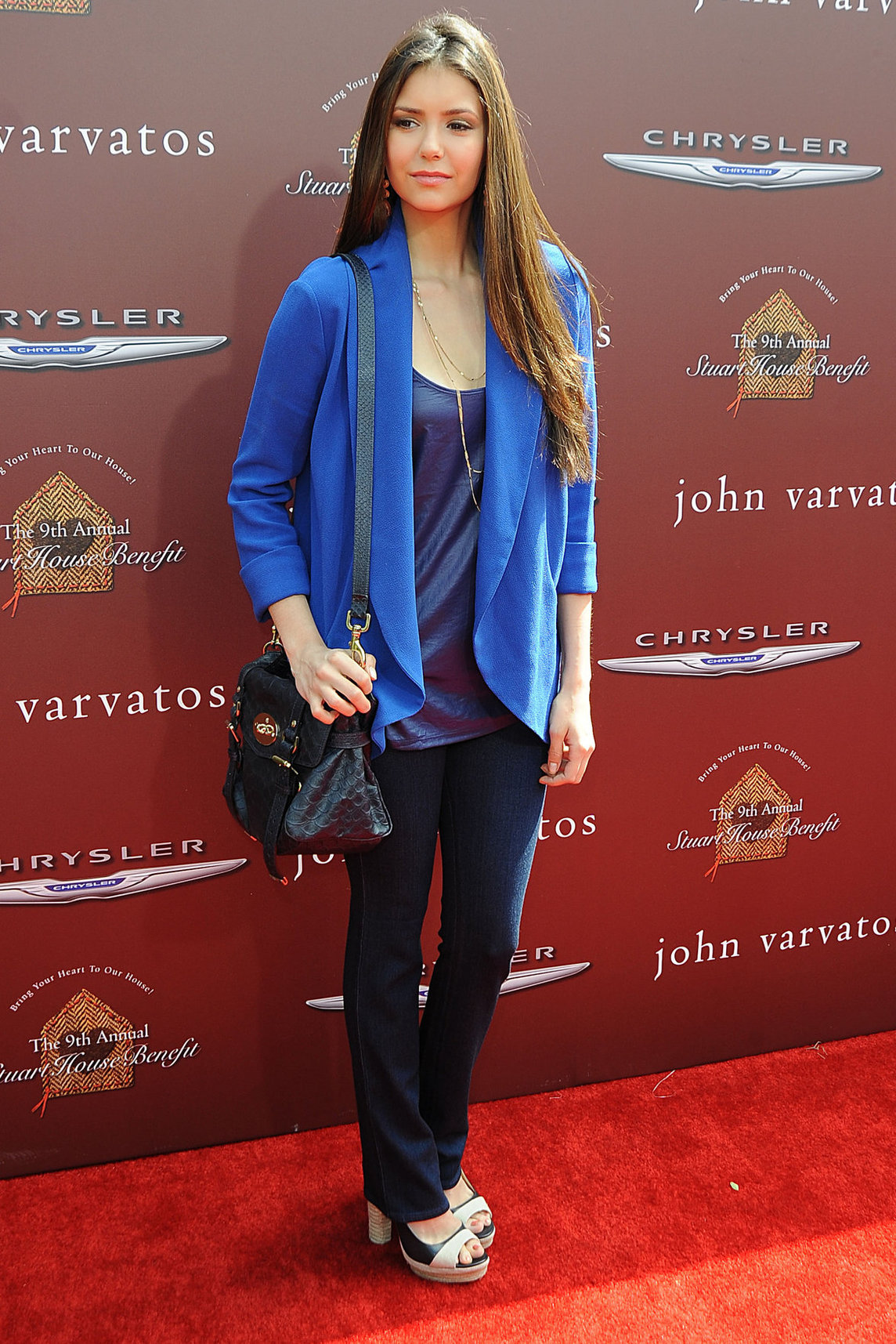 Nina Dobrev at John Varvatos 9th annual Stuart House Benefit November 3, 2012