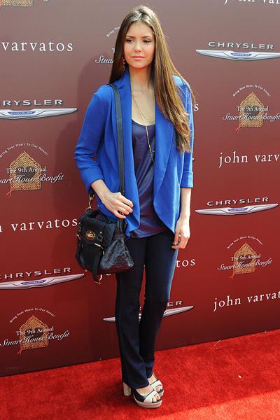 Nina Dobrev at John Varvatos 9th annual Stuart House Benefit November 3, 2012