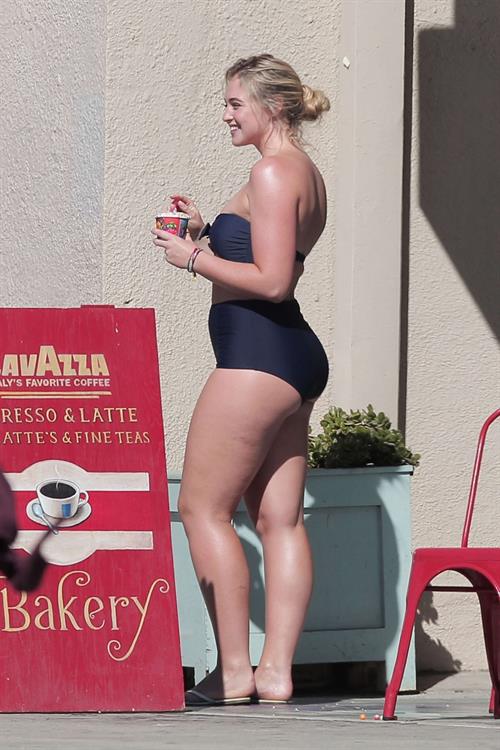 Iskra Lawrence in a bikini - ass