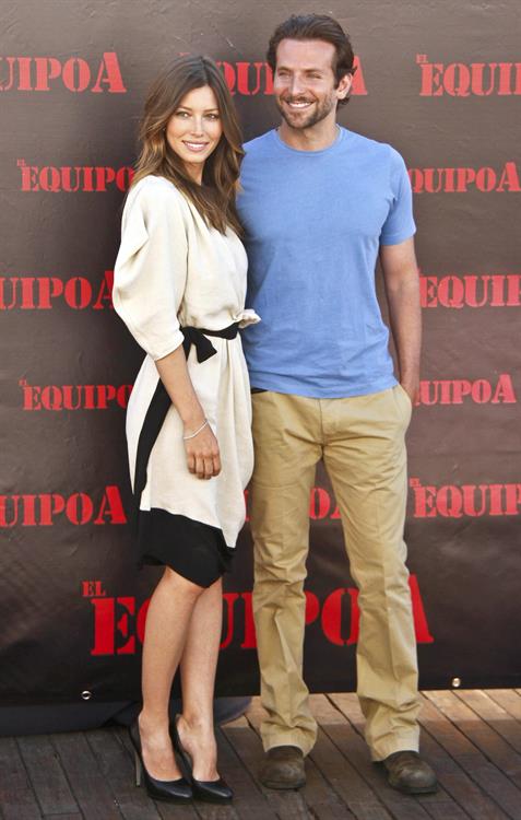 Jessica Biel a team photocall Madrid Spain Juily 25, 1010