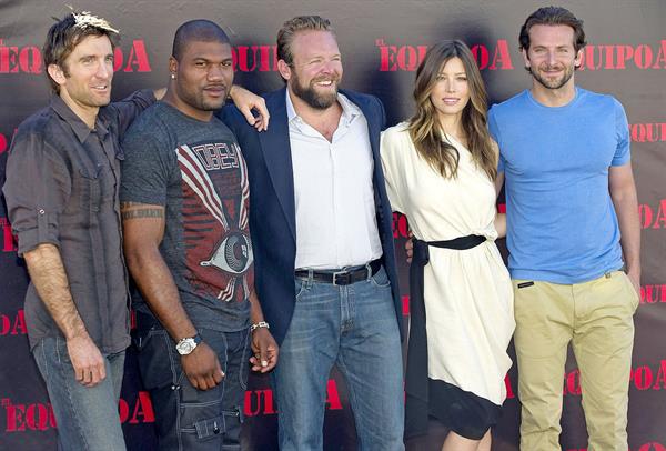 Jessica Biel a team photocall Madrid Spain Juily 25, 1010