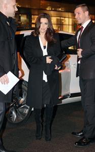 Eva Longoria out for dinner at Borchart Restaurant in Berlin 26.02.13 