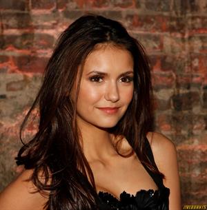 Nina Dobrev backstage at Christian Sirianos Fall 2012 show in New York City 11-2-2012