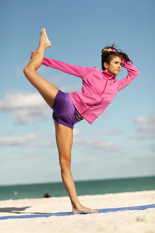 Nina Dobrev Seventeen Fitness May 2011 