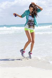 Nina Dobrev Seventeen Fitness May 2011 