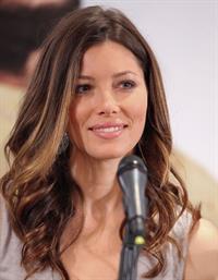 Jessica Biel at a press conference of the A-Team in Mexico City June 1, 2010 