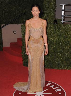 Jessica Biel Vanity Fair Oscar Party February 27, 2011 