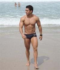 Anonymous in a bikini