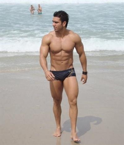 Anonymous in a bikini