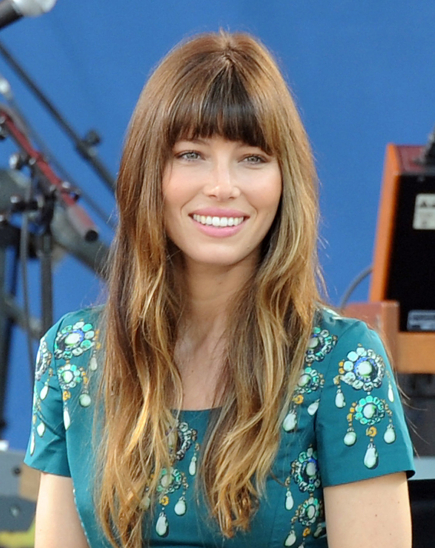 Jessica Biel Good Morning America in New York 03.08.12 