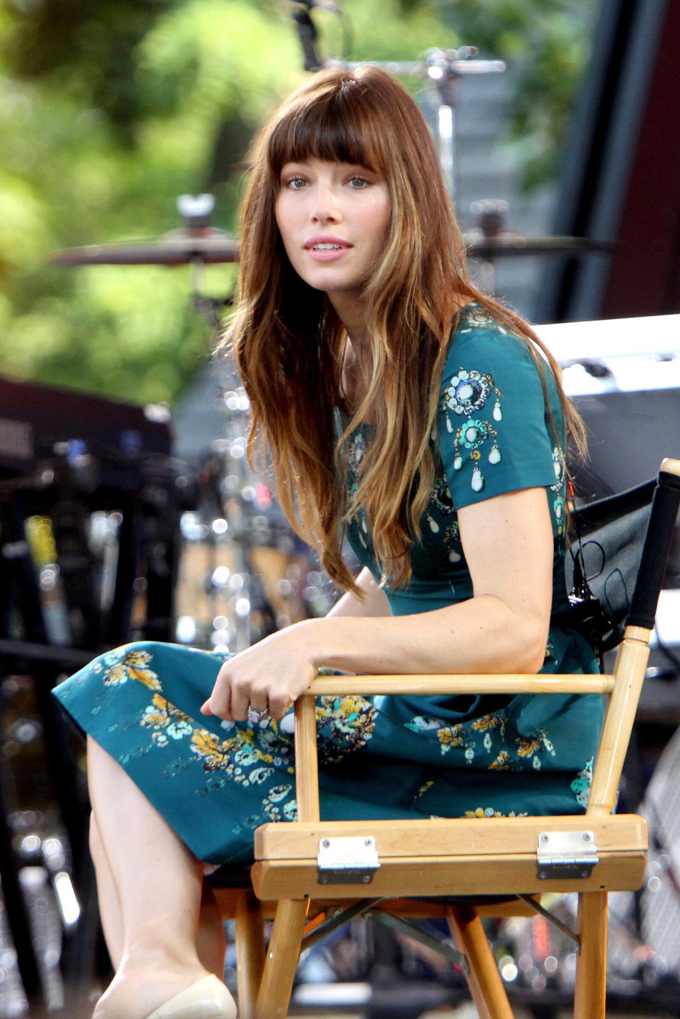 Jessica Biel Good Morning America in New York 03.08.12 