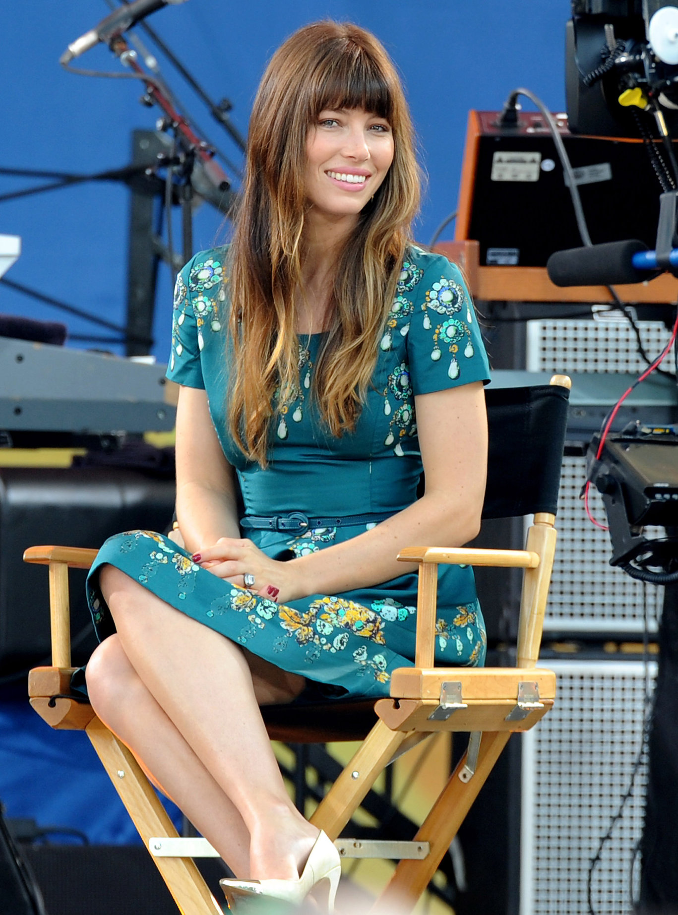 Jessica Biel Good Morning America in New York 03.08.12 