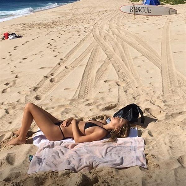 Alexis Ren in a bikini