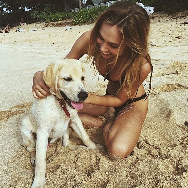 Alexis Ren in a bikini