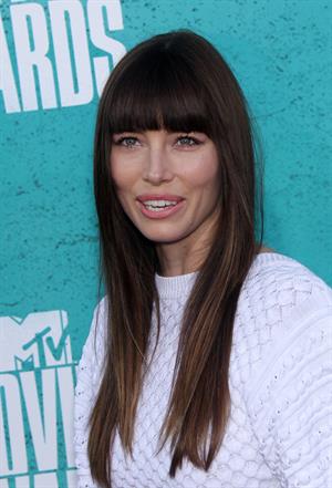 Jessica Biel at 2012 MTV Movie Awards, Los Angeles, June 3, 2012