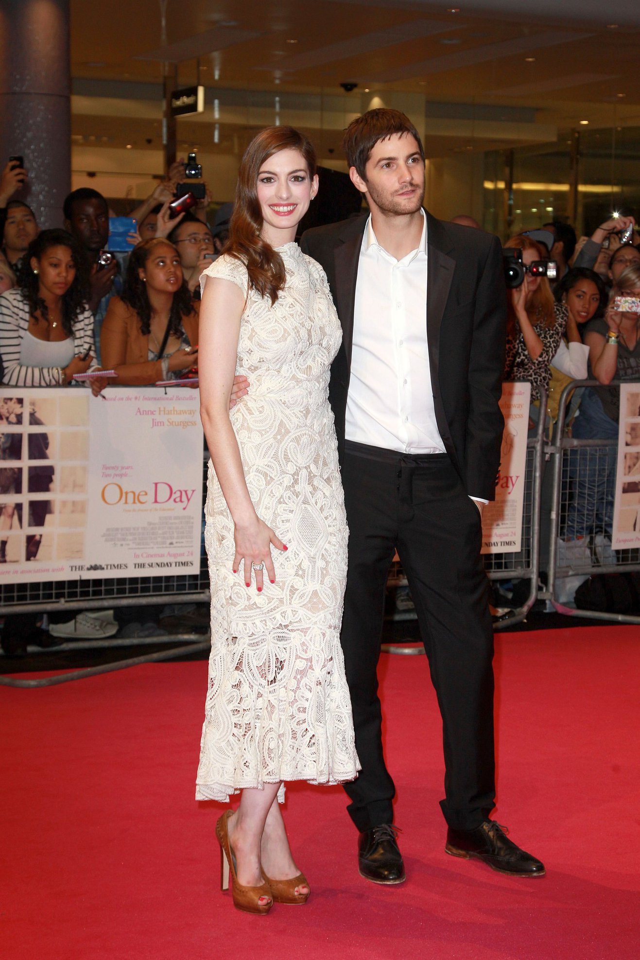 Anne Hathaway One Day European Premiere in London August 23, 2011