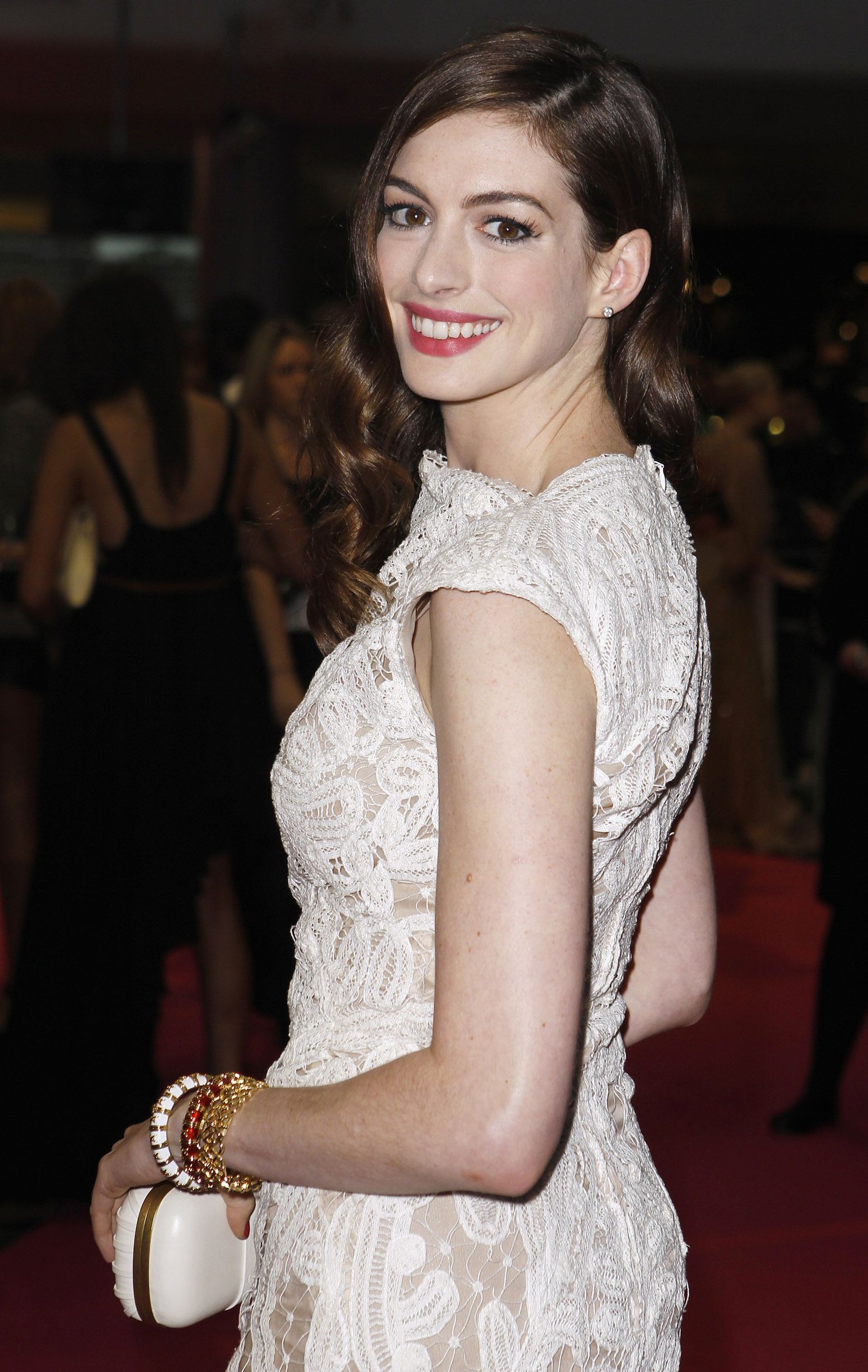 Anne Hathaway One Day European Premiere in London August 23, 2011