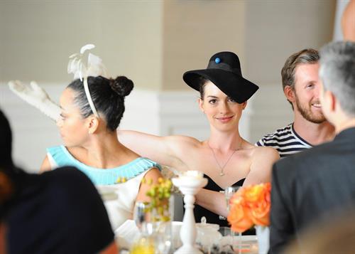 Anne Hathaway Ruinart Private Art Auction 2-10-2011 