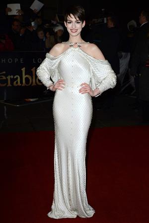 Anne Hathaway  'Les Miserables' World Premiere at the Odeon Leicester Square in London - December 5, 2012 