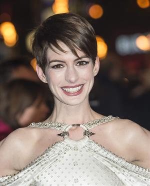 Anne Hathaway  'Les Miserables' World Premiere at the Odeon Leicester Square in London - December 5, 2012 