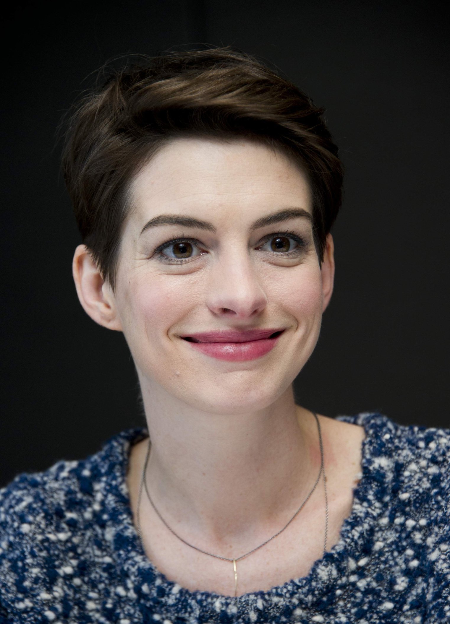 Anne Hathaway Photocall of the musical Les Miserables at the Mandarin Hotel in New York, NY, December 2, 2012