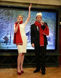Anne Hathaway Late Night With Jimmy Fallon in New York December 11, 2012 