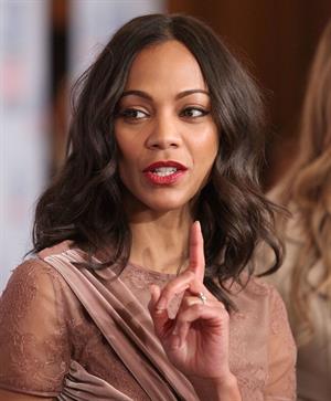 Zoe Saldana  14th Annual NHMC Impact Awards -- Beverly Hills, Feb. 25, 2011 