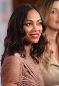 Zoe Saldana  14th Annual NHMC Impact Awards -- Beverly Hills, Feb. 25, 2011 
