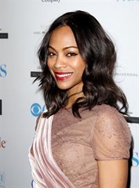 Zoe Saldana  14th Annual NHMC Impact Awards -- Beverly Hills, Feb. 25, 2011 
