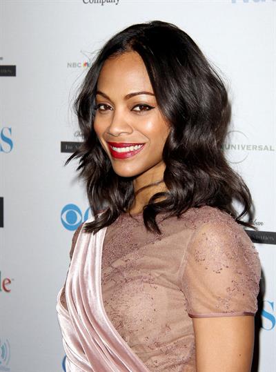 Zoe Saldana  14th Annual NHMC Impact Awards -- Beverly Hills, Feb. 25, 2011 