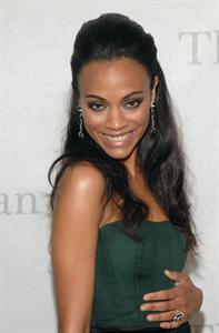 Zoe Saldana Metropolitan Opera 125th Anniversary Gala at Lincoln Center in NYC March 15th, 2009