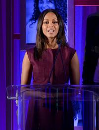 Zoe Saldana attends the Children's Defense Fund's 22nd annual 'Beat the Odds' Awards - December 6-2012 