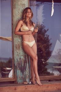 Rachel Barnes in a bikini