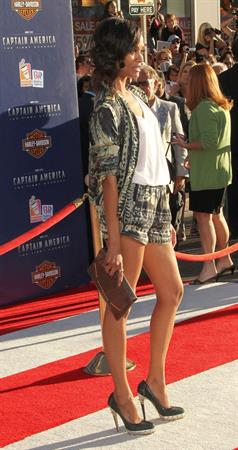 Zoe Saldana  ''Captain America - The First Avenger'' Los Angeles Premiere July 19-2011 