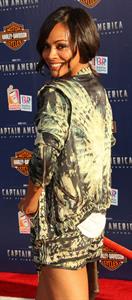 Zoe Saldana  ''Captain America - The First Avenger'' Los Angeles Premiere July 19-2011 