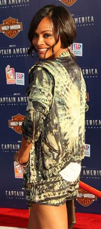 Zoe Saldana  ''Captain America - The First Avenger'' Los Angeles Premiere July 19-2011 