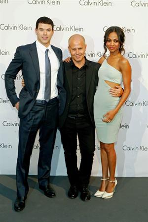 Zoe Saldana at The World Of Calvin Klein - Mercedes Benz Fashion Week Spring/Summer 2011 - July 7, 2010