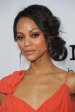 Zoe Saldana @ Death At A Funeral Los Angeles Premiere 12/04/10  