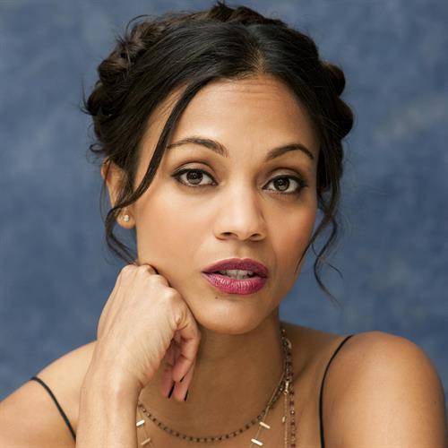 Zoe Saldana at Death At A Funeral press conference at the Four Seasons Hotel 11-04-2010 