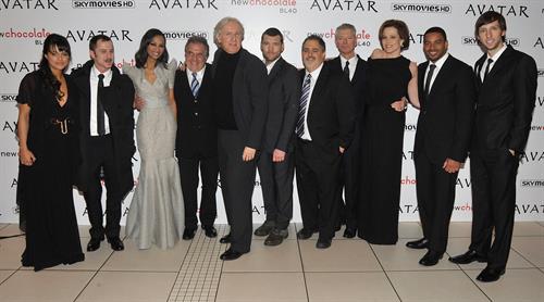 Zoe Saldana at  Avatar  World Premiere in London 10-12-2009