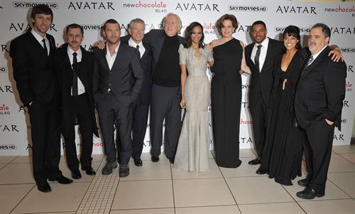 Zoe Saldana at  Avatar  World Premiere in London 10-12-2009