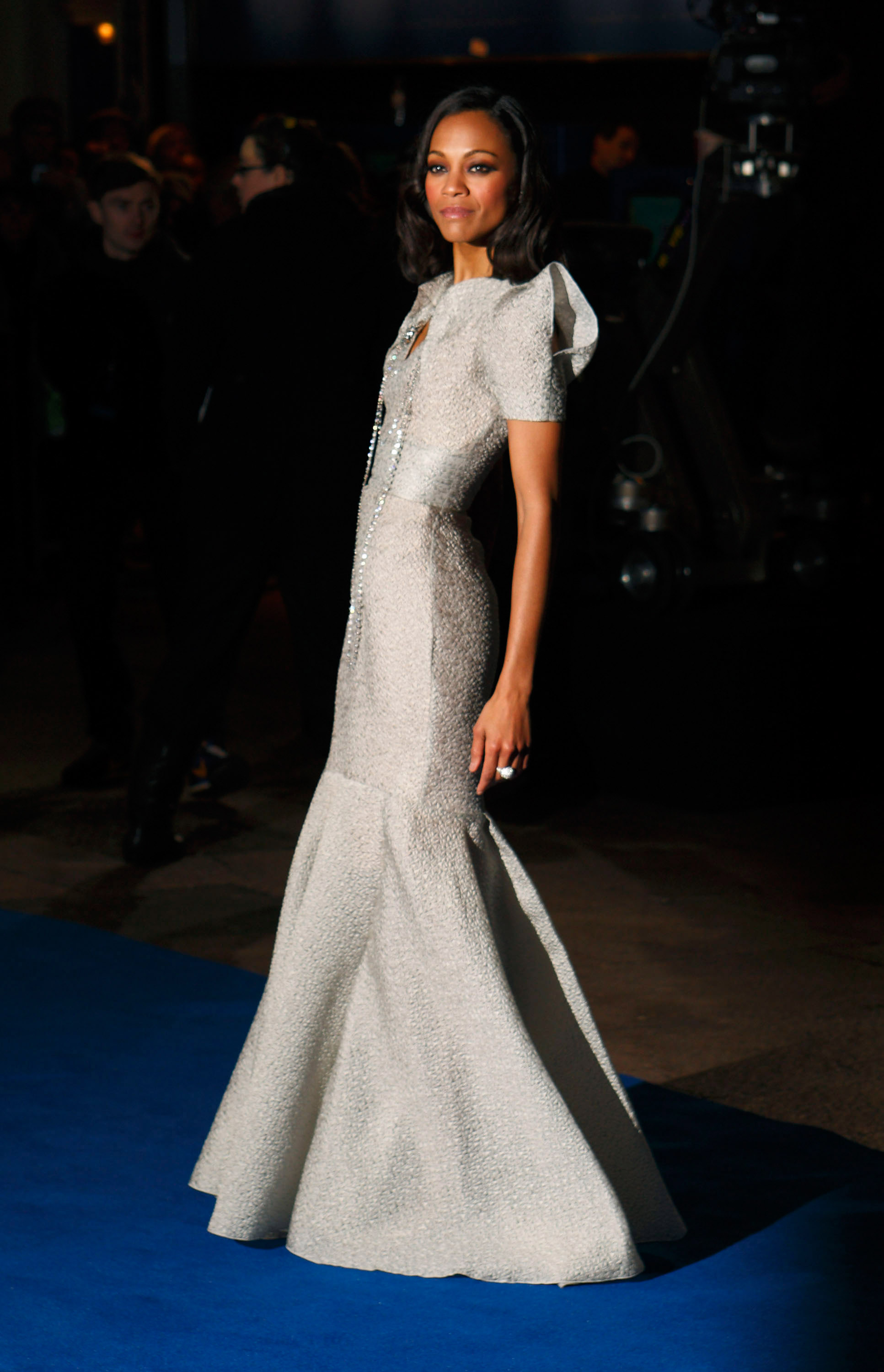 Zoe Saldana at  Avatar  World Premiere in London 10-12-2009