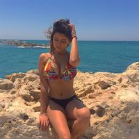 Coral Sharon in a bikini