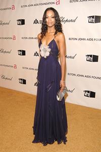 Zoe Saldana - 16th Annual Elton John AIDS Foundation Oscar Party 2008