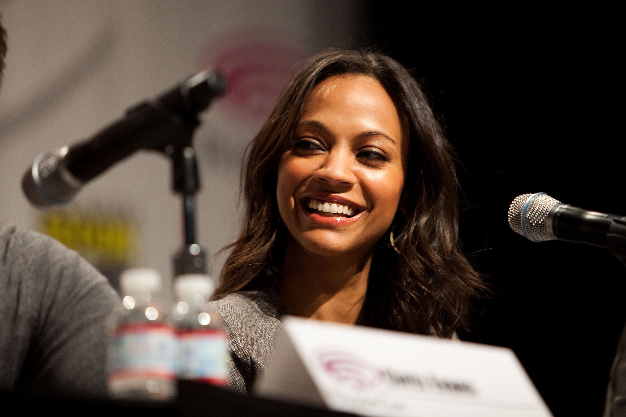 Zoe Saldana - Attends  The Losers  panel at 2010 WonderCon - San Francisco, Apr. 3, 2010